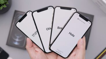 Phones with Hello in multiple languages